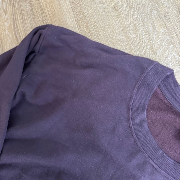 Athleta Purple Long Sleeve Lightweight Pulllover Sweater - Picture 4 of 6